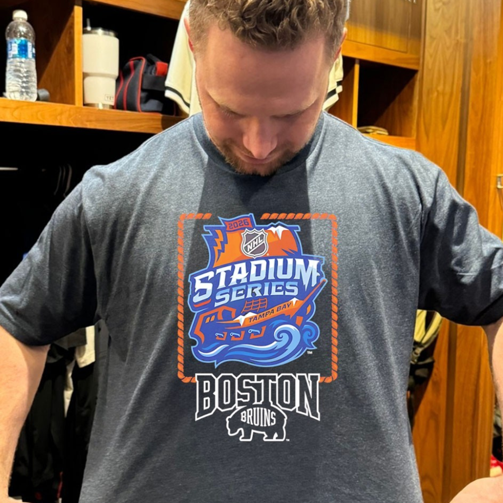 Boston Hockey 2026 Stadium Series Shirt Bruins Apparel Birthday Present For Dad