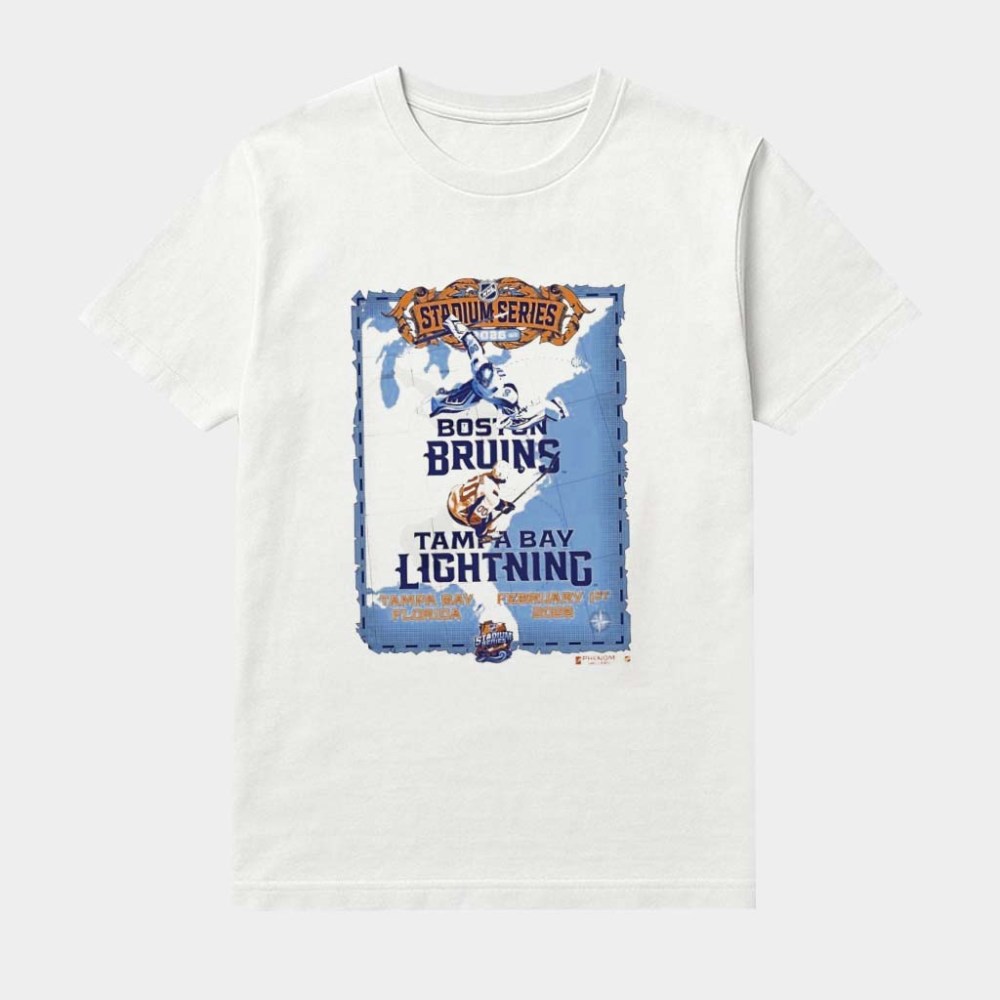 Boston Hockey Vs Tampa Bay Hockey 2026 Stadium Series Shirt Hockey Fan Clothing Gifts