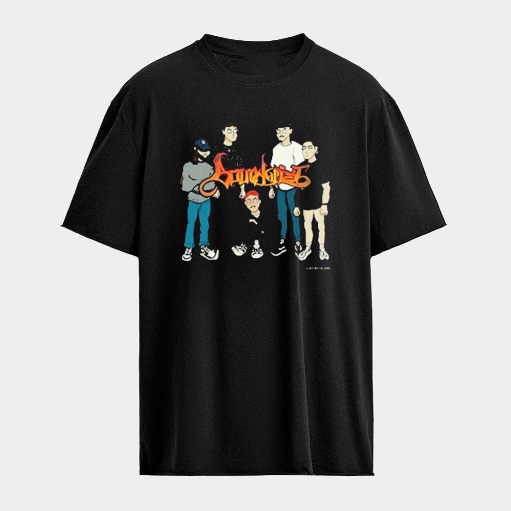 Boundaries Cartoon T-Shirt Best Birthday Gift For Brother