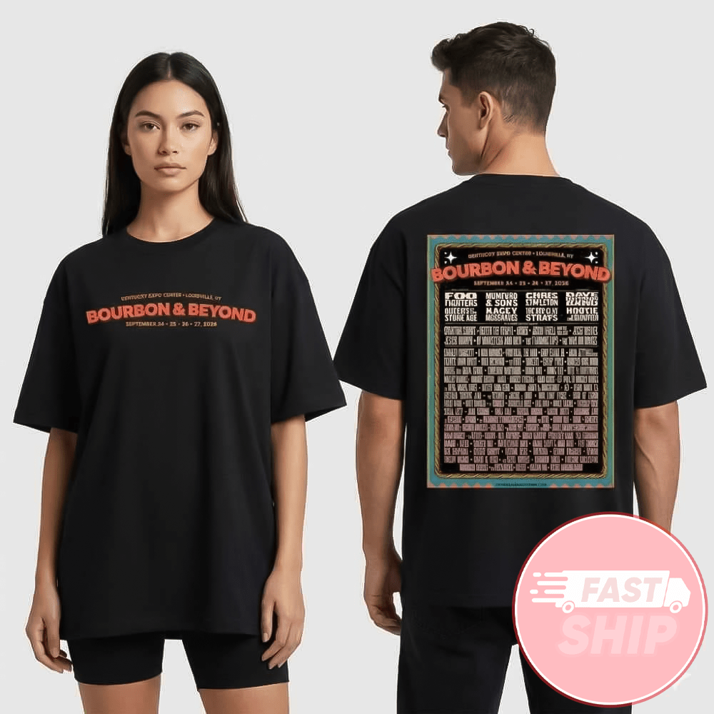 Bourbon And Beyond Festival On Sep 24-25-26-27 2026 At Kentucky Expo Center Louisville KY Poster T-Shirt