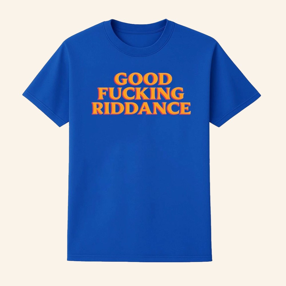 Brad Lander Wearing Good F Riddance Shirt Christmas Presents For Boyfriend