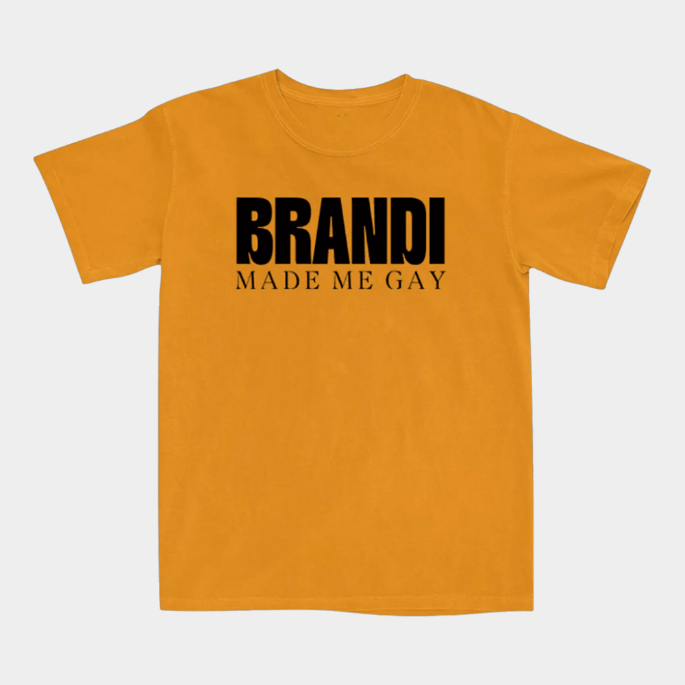 Brandi Carlile Merch Brandi Made Me Gay Tour T-Shirt Presents For Music Lovers