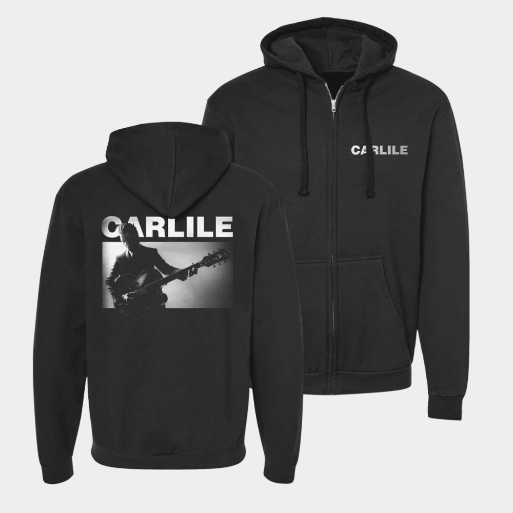 Brandi Carlile Merch Guitar Shadow Photo Zip Hoodie Cool Gifts For Music Lovers