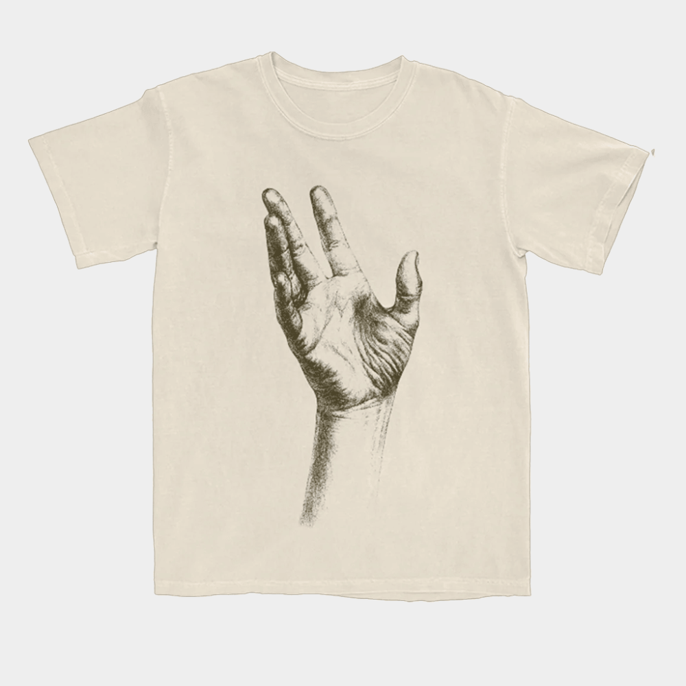Brandi Carlile Merch Hand T-Shirt Gift Ideas For Music Lovers