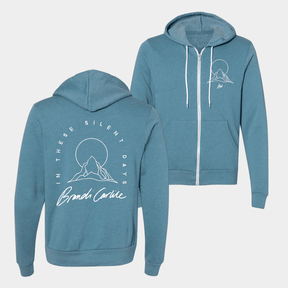 Brandi Carlile Merch In These Silent Days Zip Hoodie Brandi Carlile Hoodie Gifts For Him