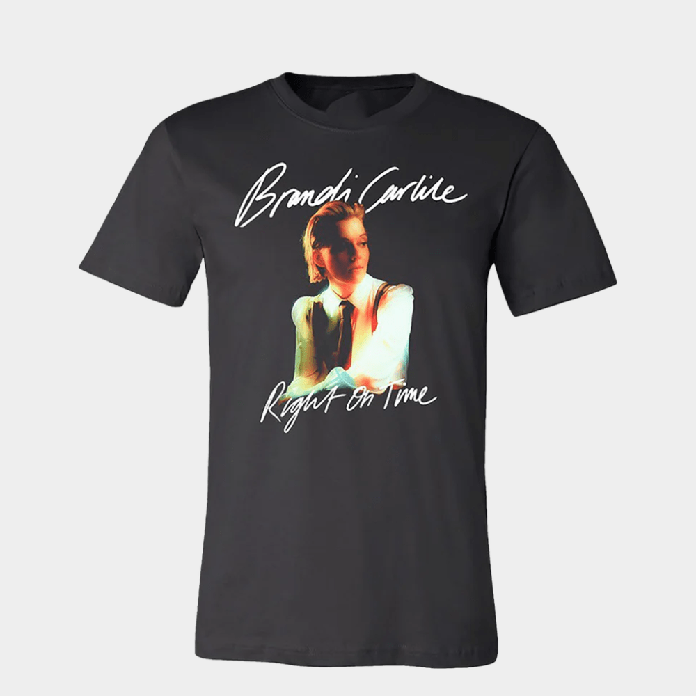 Brandi Carlile Merch Right On Time Ladies T-Shirt Brandi Carlile Shirt Gift For Sister