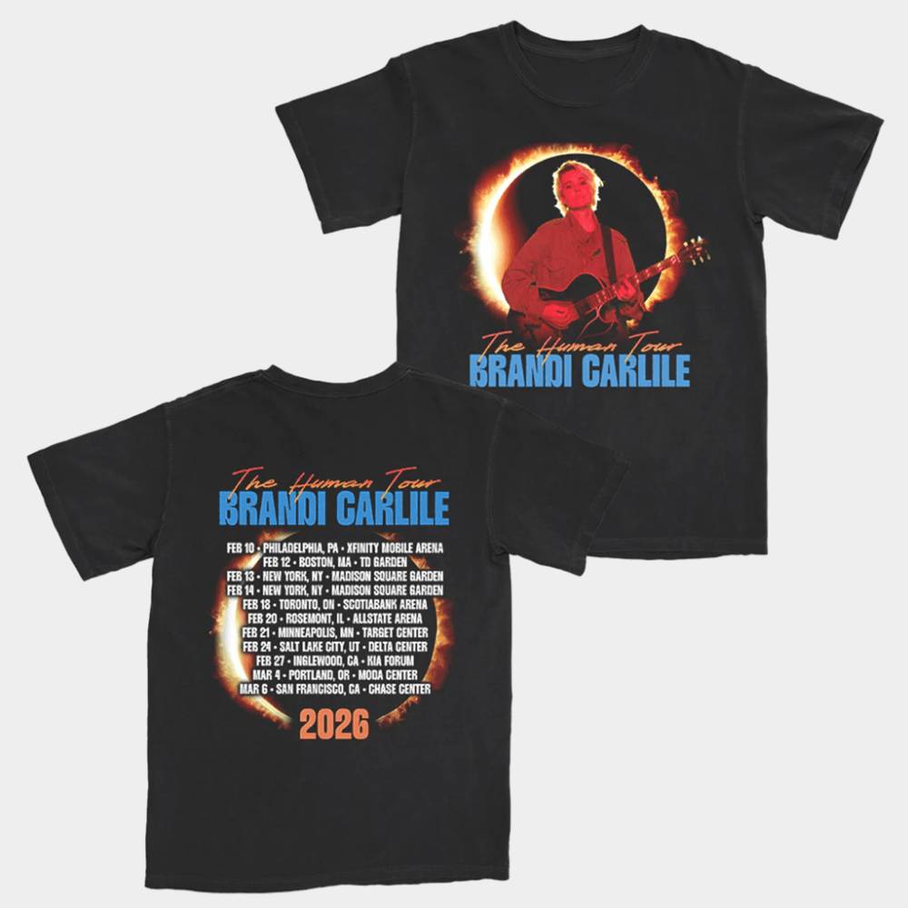 Brandi Carlile Merch The Human Tour T-Shirt Brandi Carlile Shirt Gifts For Girlfriend
