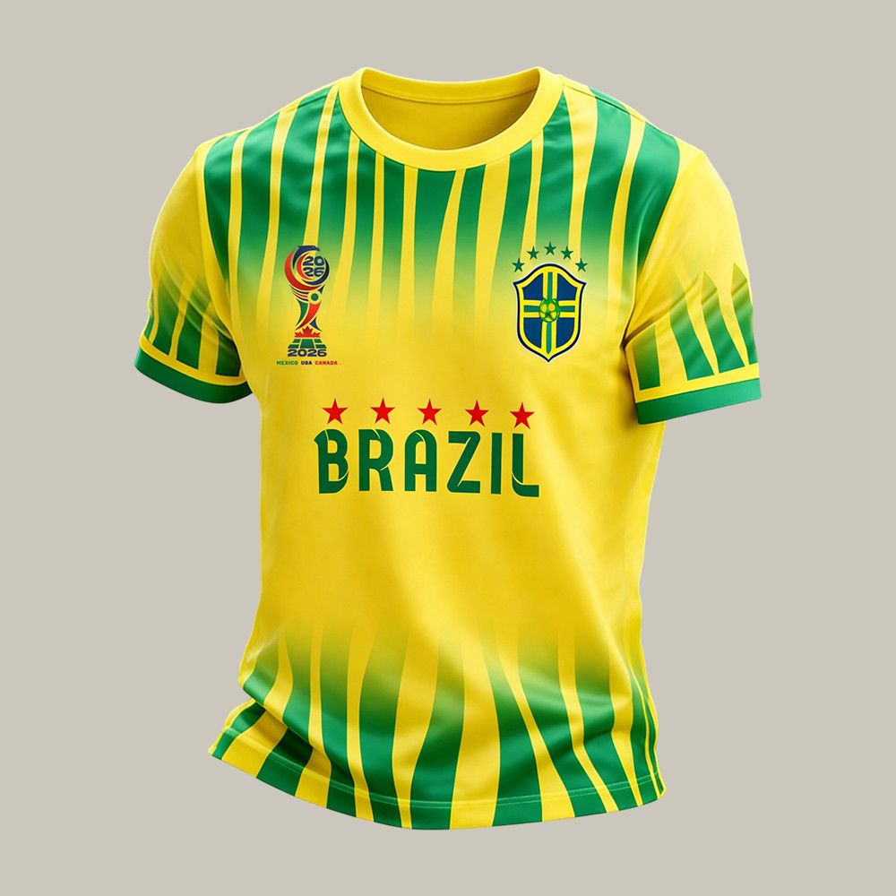 Brazil FIFA World Cup 2026 T-Shirt World Cup 2026 Group Stage Matches Shirt Gift For Fans