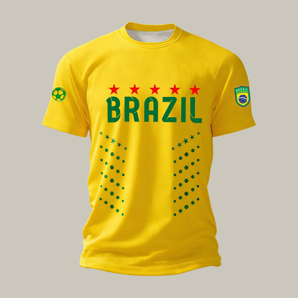 Brazil World Cup 2026 T-Shirt FIFA World Cup 2026 Merch Unique Gift For Him