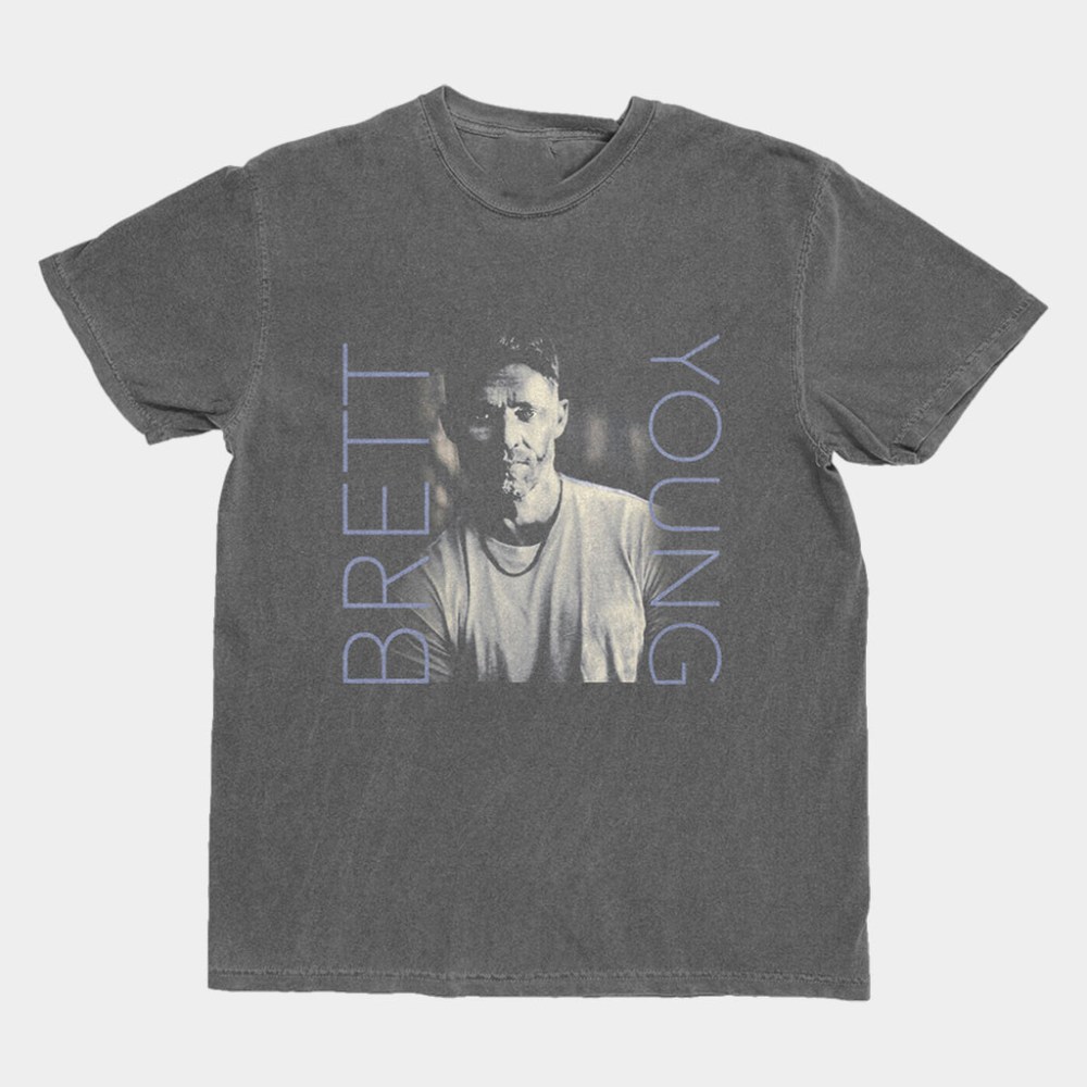 Brett Young Merch 2026 Face T-Shirt Music Lover Gift Ideas For Him