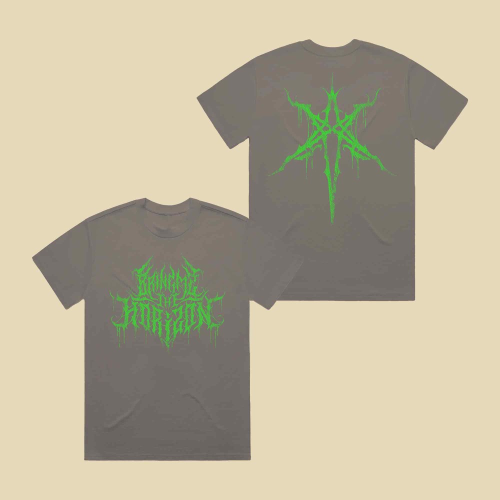 Bring Me The Horizon Merch Spiky Logo T-Shirt Ascension Program Tour Clothes Concert Gifts