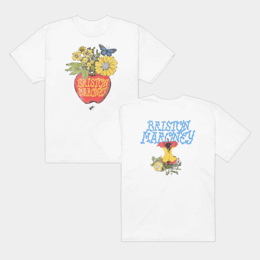 Briston Maroney Merch Apple T-Shirt Briston Maroney Shirt Gifts For Music Lovers