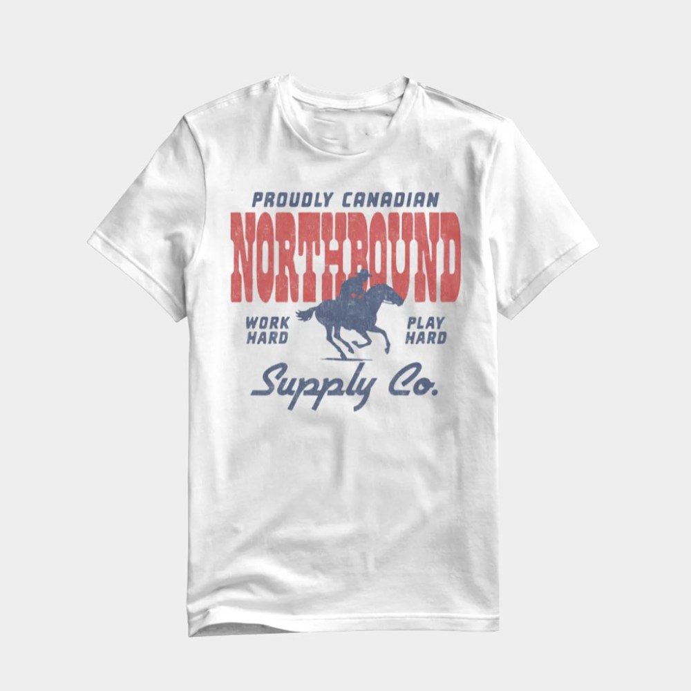 Brodericks Merch 2026 Northbound Work Hard Play Hard T-Shirt Birthday Gift For Husband