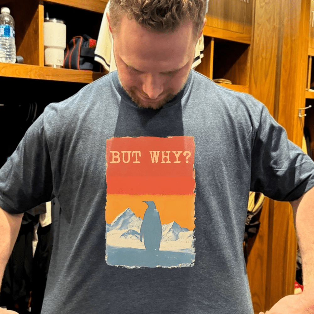 But Why Penguin Vintage T-Shirt Nihilist Penguin Shirt Best Gifts For Boyfriend