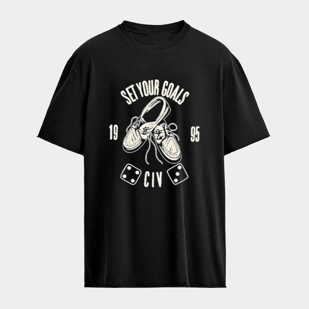 CIV Set Your Goals Fall Tour 2026 T-Shirt CIV Merch Birthday Gift Ideas For Him