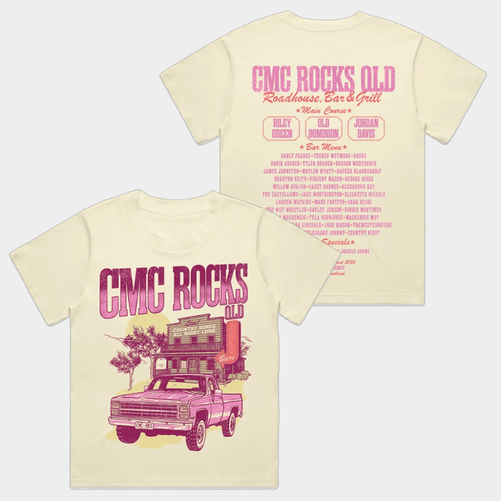 CMC Rocks Merch CMC Rocks QLD Roadhouse T-Shirt Birthday Presents For Friends