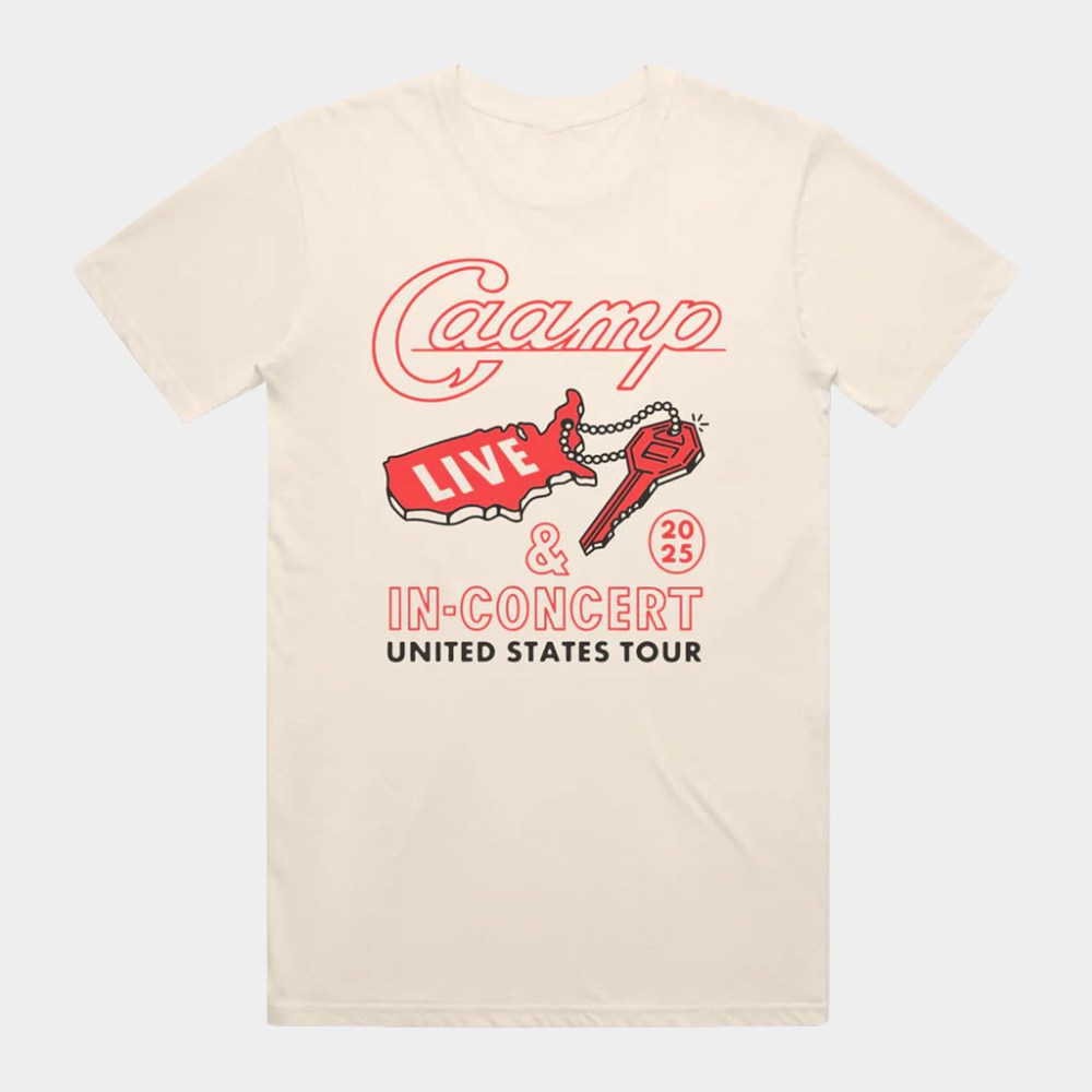 Caamp Merch Brothers Keychain T-Shirt Caamp And In Concert US Tour Shirt Gift Ideas For Him
