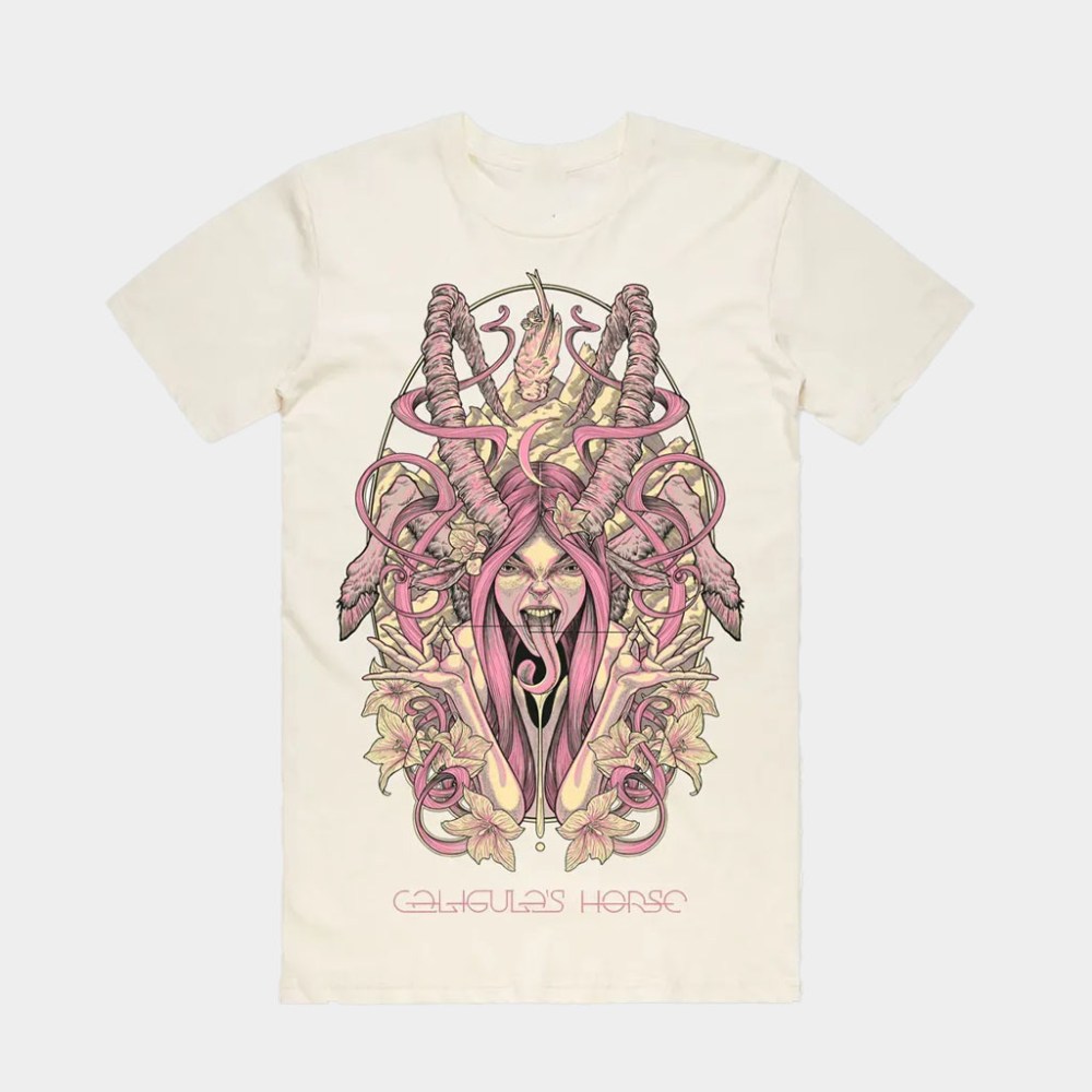 Caligula's Horse Merch Mute Pink T-Shirt Caligula's Horse Shirt Presents For Music Lovers