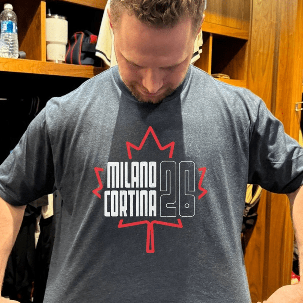 Canada Milano Cortina 26 Hockey T-Shirt Birthday Gifts For Hockey Fans