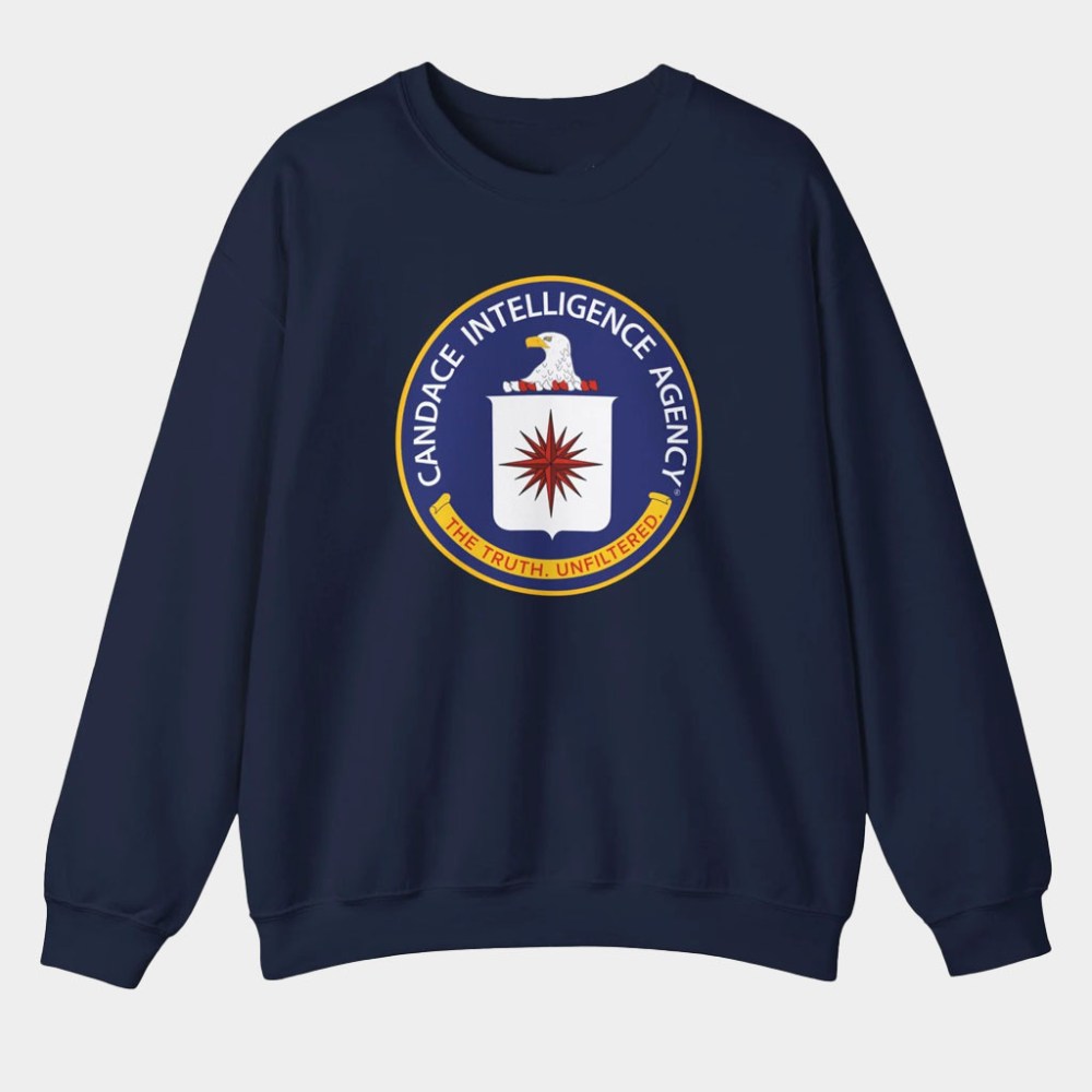 Candace Owens Merch CIA Crewneck Candace Owens Sweatshirt Gift Ideas For Husband