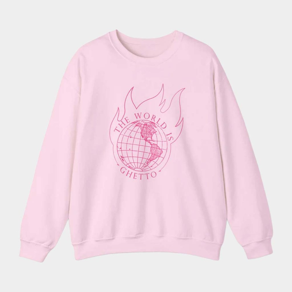 Candace Owens Merch Global Ghetto Crewneck Candace Owens Sweatshirt Birthday Gift For Sister