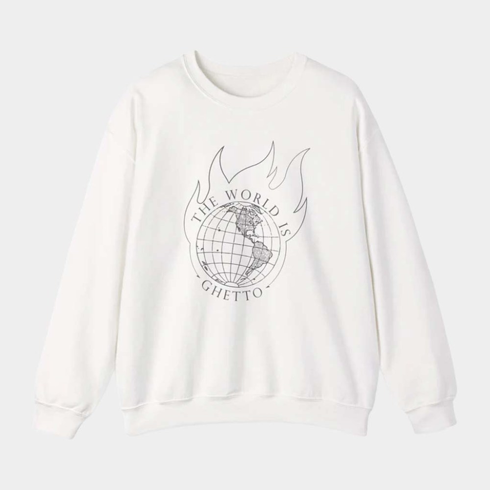 Candace Owens Merch Global Ghetto Crewneck Candace Owens Sweatshirt Gift For Best Friends