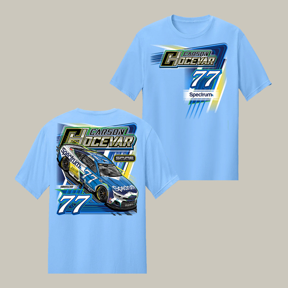 Carson Hocevar 77 Spectrum T-Shirt Spectrum Nascar Shirt Carson Hocevar Lover Gift
