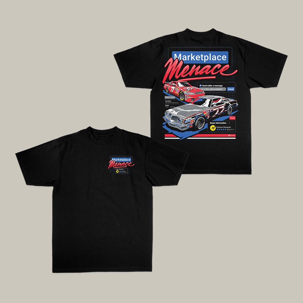 Carson Hocevar Marketplace Menace T-Shirt Carson Hocevar Clothes Unique Gift For Huge Fans