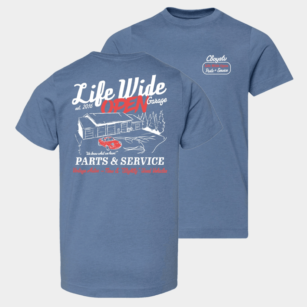 Cboystv Merch Parts And Service T-Shirt Life Wide Open Cboystv Shirt Birthday Gift For Brother