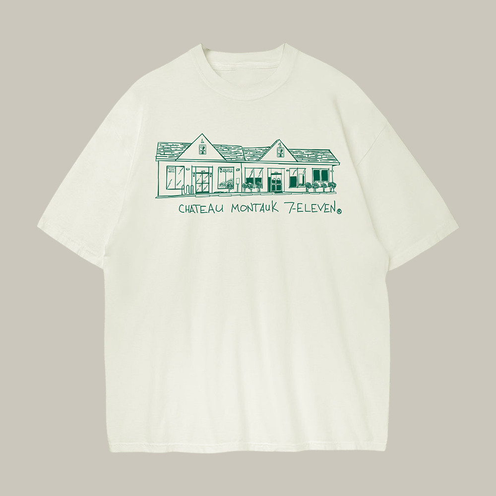 Chateau Montauk 7 Eleven Storefront T-Shirt 7 Eleven Clothes Present Idea For Girlfriend
