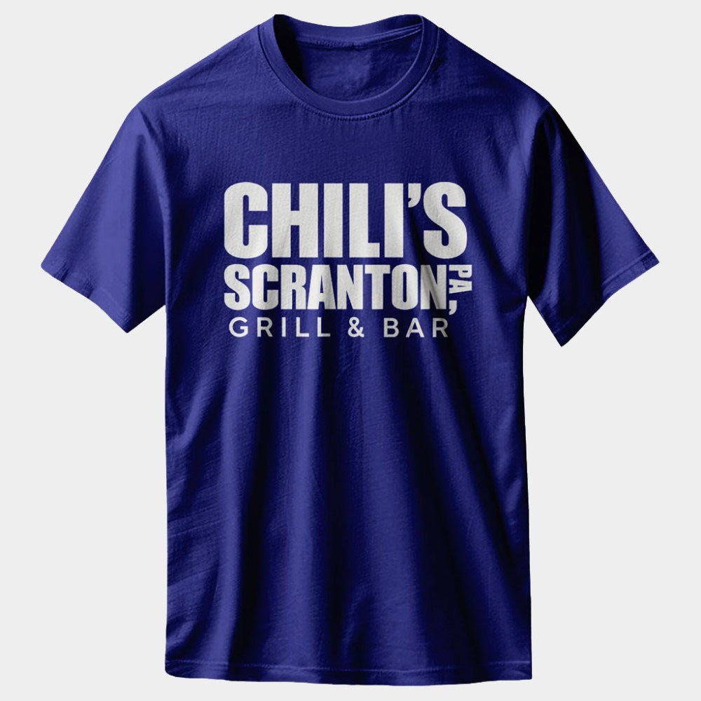 Chili's Merch Scranton Branch T-Shirt Birthday Present For Husband