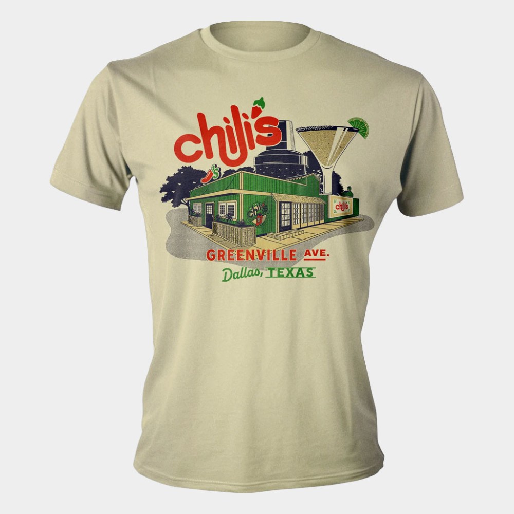 Chili's Merch See Greenville Ave T-Shirt Birthday Gift For Husband