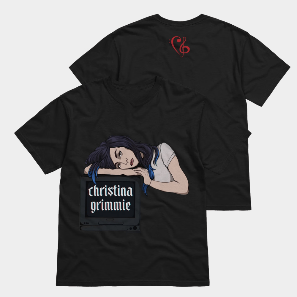 Christina Grimmie T-Shirt Birthday Presents For Girlfriend