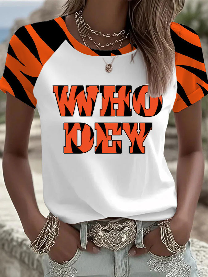 Cincinnati Football Shirt Who Dey T-Shirt Game Day Apparel Gifts For Football Fan