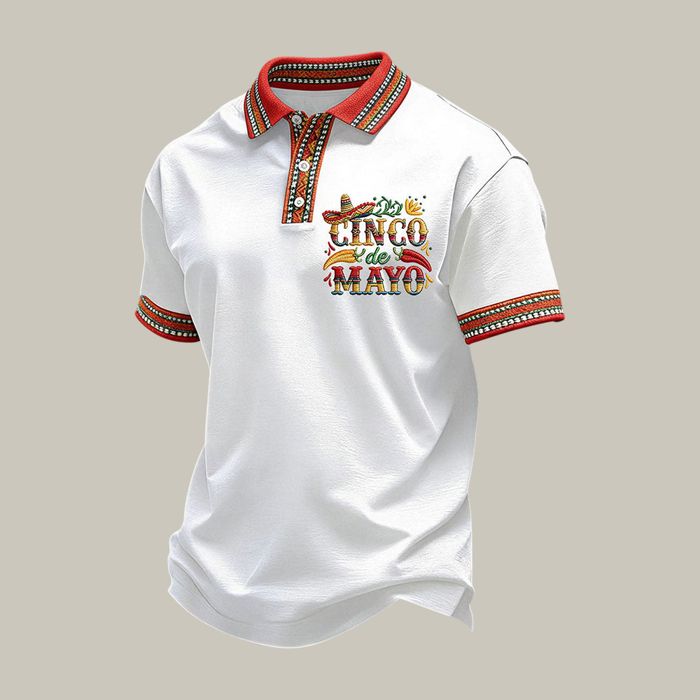 Cinco De Mayo Mexico Heritage Polo Shirt Cinco De Mayo 2026 Clothes Present For Him