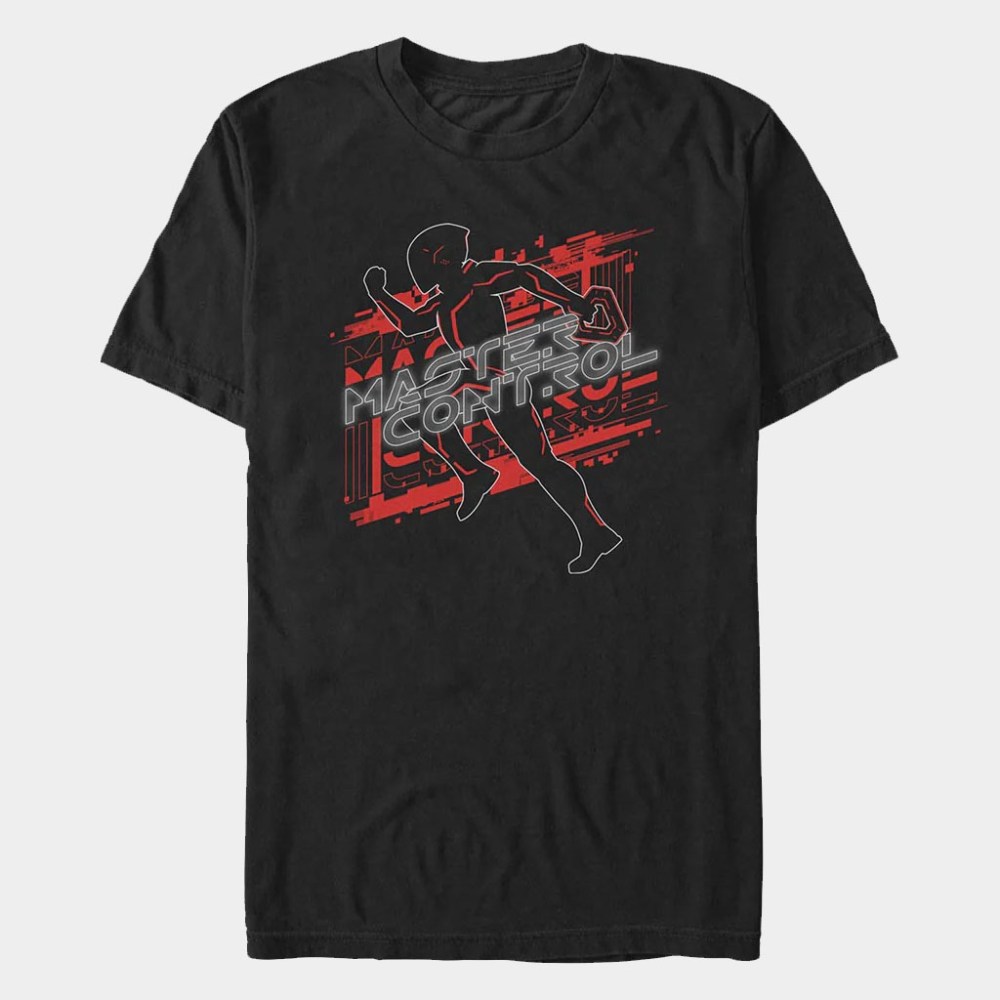 Cinemark Merch TRON Ares Master Control Silhouette T-Shirt Gift Ideas For Husband