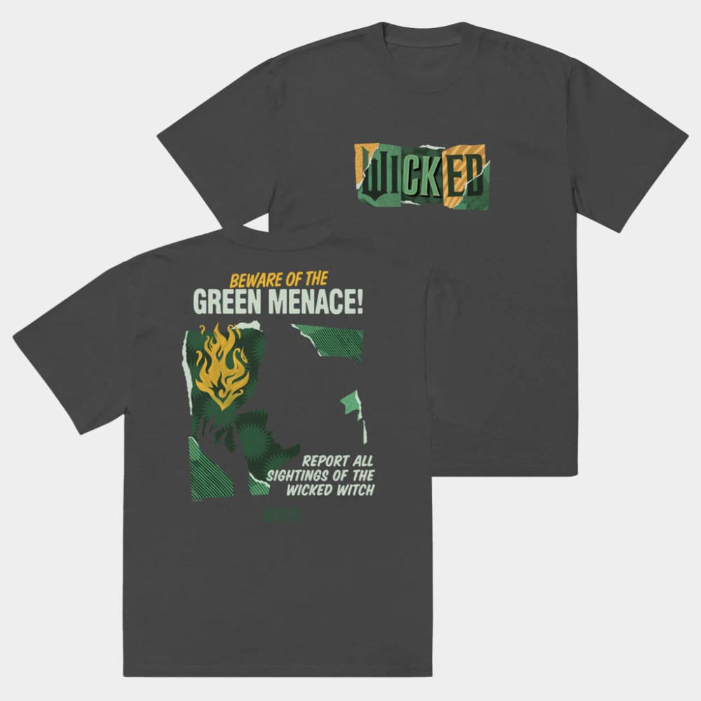 Cinemark Merch Wicked For Good Beware T-Shirt Gifts Ideas For Brothers