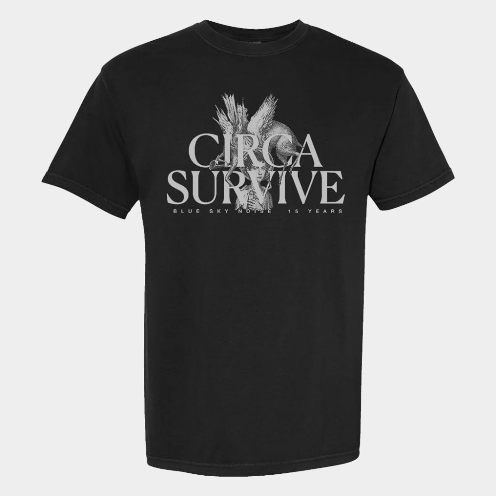 Circa Survive Merch 2026 Blue Sky Noise 15 Years T-Shirt BSN15 Shirt Gifts For Rock Fans