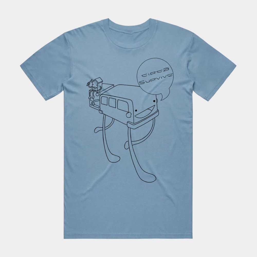 Circa Survive Merch 2026 Bus Shirt Presents For Rock Music Lovers
