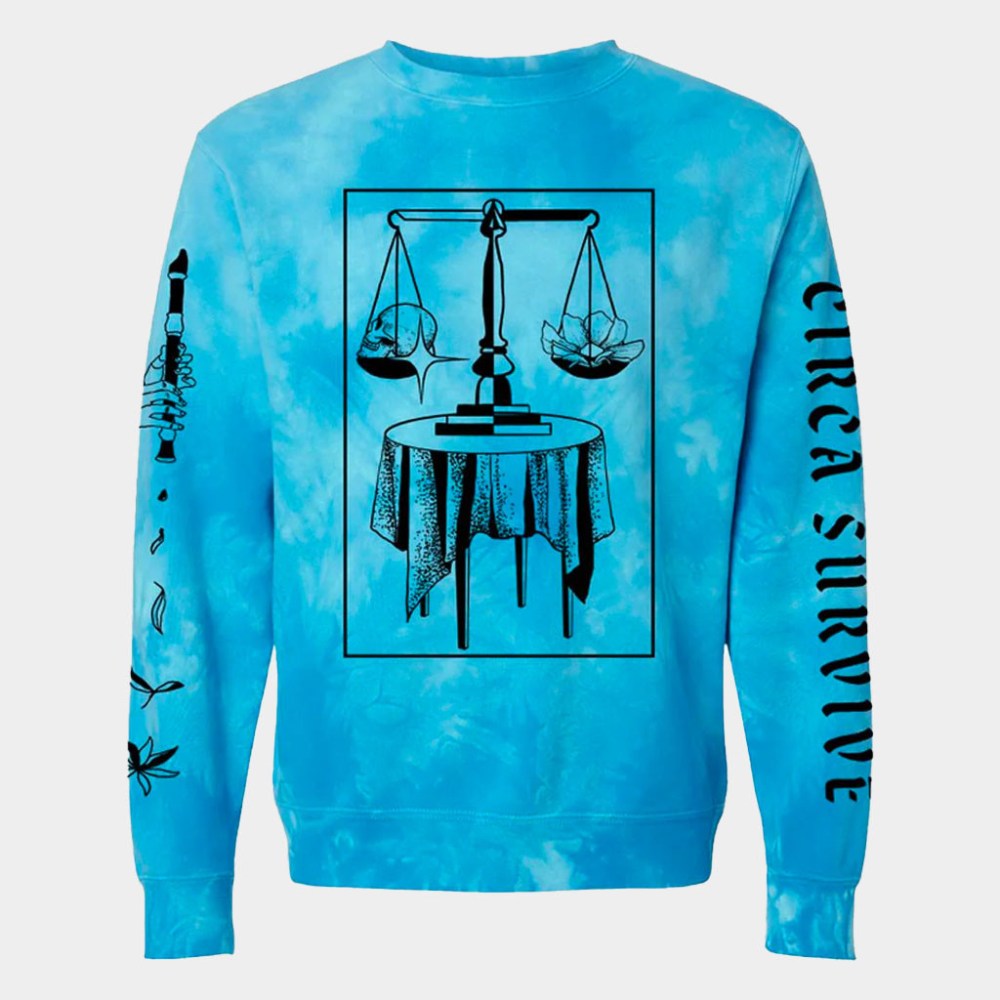 Circa Survive Merch 2026 Scales Crewneck Circa Survive Sweatshirt Gifts For Rock Fans