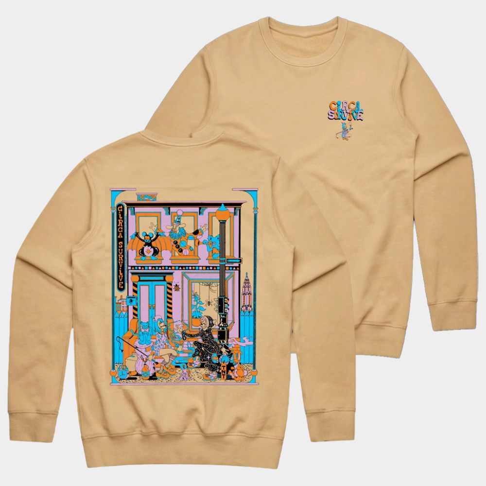Circa Survive Merch 2026 TNT Sweatshirt Best Gifts For Rock Music Lovers