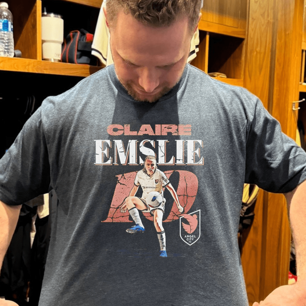 Claire Emslie 10 Angel City FC T-Shirt Claire Emslie Merch Best Gift For A Soccer Fan