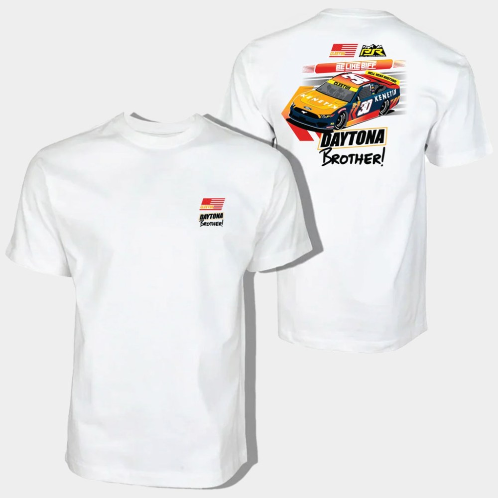Cleetus McFarland Merch Daytona Brother Shirt White Gifts For YouTuber Fans