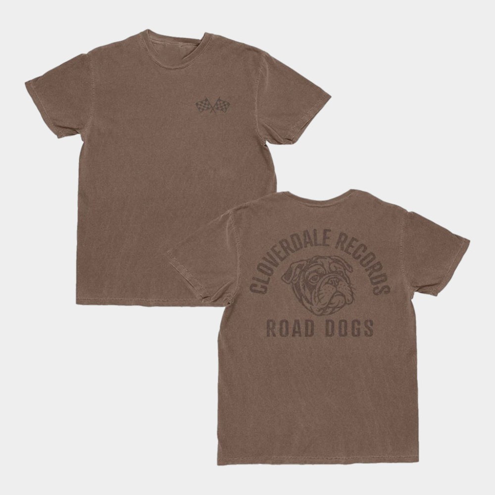 Cloverdale Records Merch Road Dogs T-Shirt Cloverdale Records Shirt Gifts For Dudes