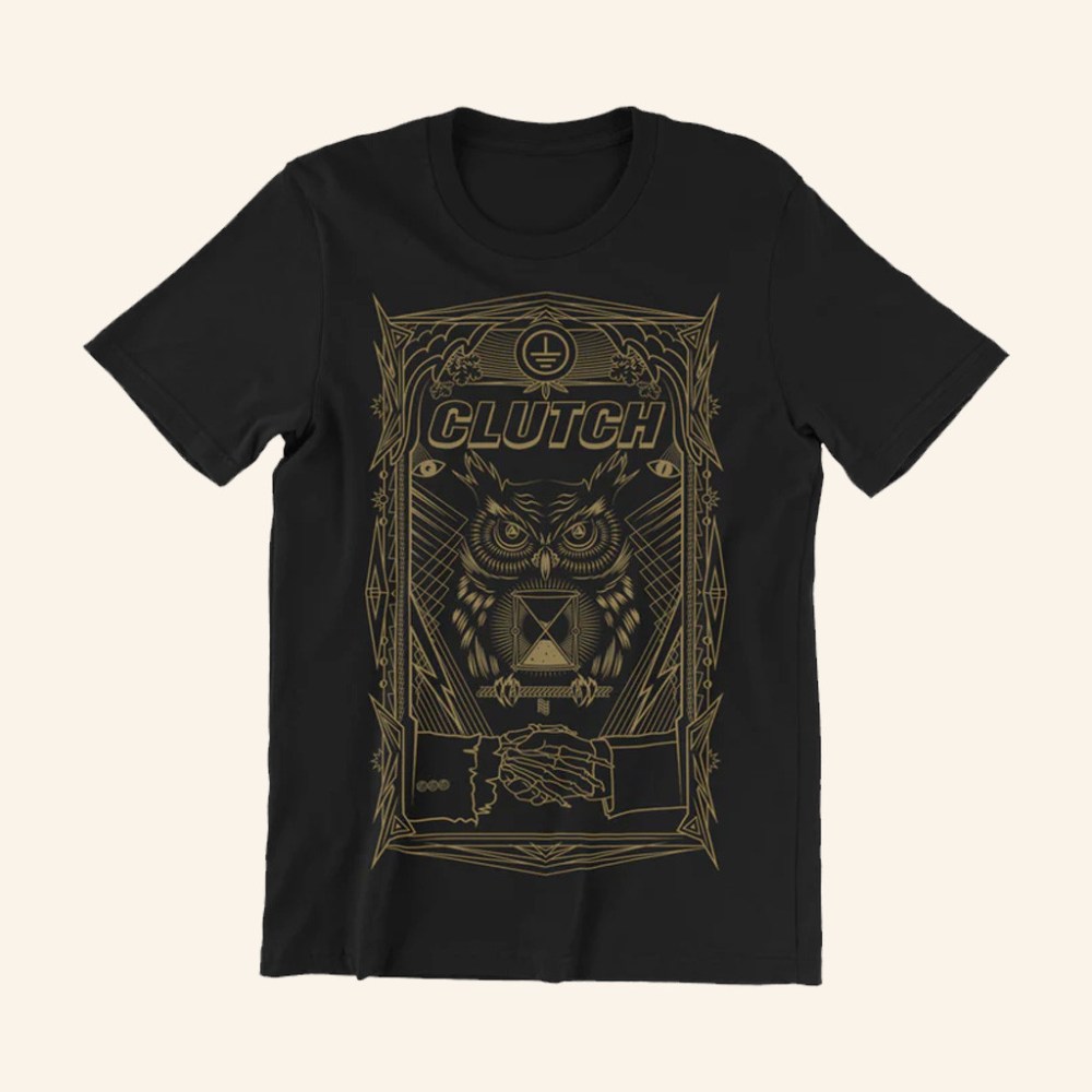 Clutch Merch All Seeing Owl T-Shirt Christmas Gifts For Boyfriend