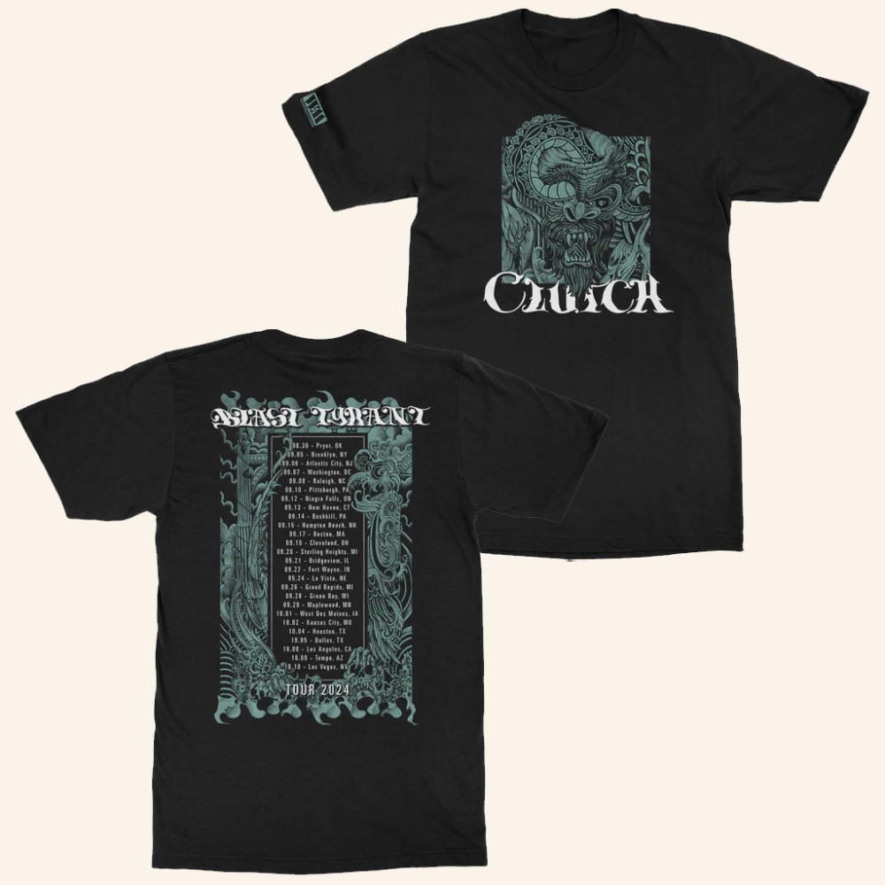 Clutch Merch Blast Tyrant Tour T-Shirt Christmas Gift Ideas For Husband