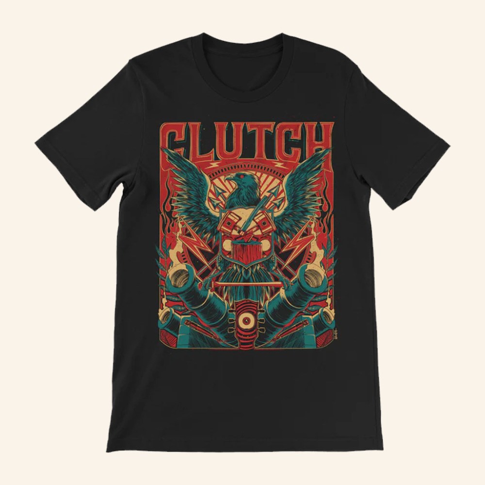 Clutch Merch Eagle Eye T-Shirt Best Gifts For Husband