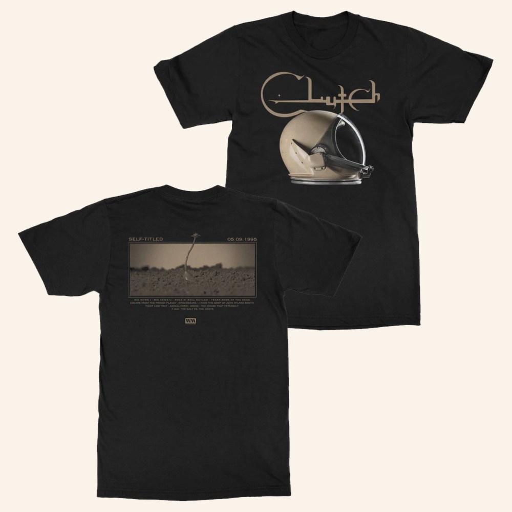 Clutch Merch Self Titled T-Shirt Clutch Apparel Gift Ideas For Son