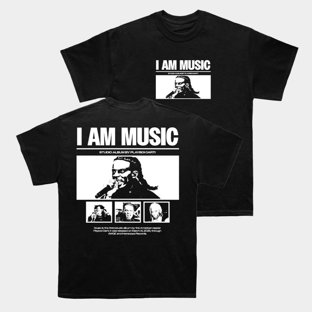 Cold Prints Merch Playboi Carti I Am Music Poster T-Shirt Gifts For Dudes