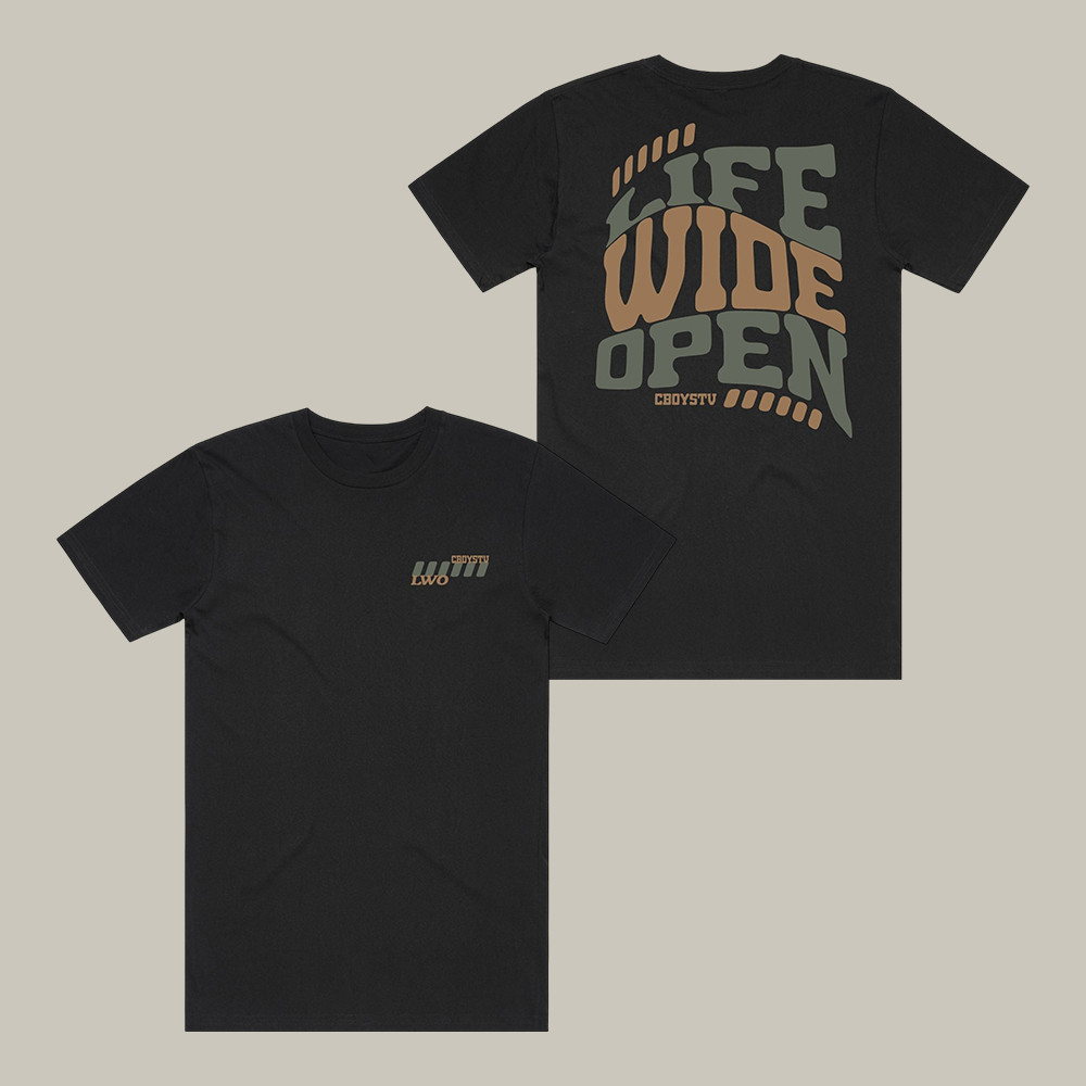 Competition CboysTV T-Shirt Life Wide Open Shirt CboysTV Present For Friends